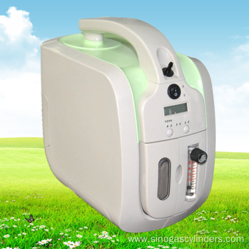 Portable oxygen-concentrator oxygen generator for home